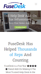 Mobile Screenshot of fusedesk.com